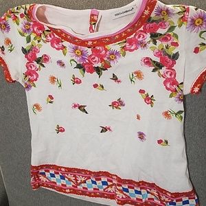 Dolce & Gabbanna girls floral shirt